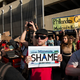 Activists protest the death of Philando Castile on July 9, 2016, in downtown Minneapolis. (Stephen Maturen/Getty Images)